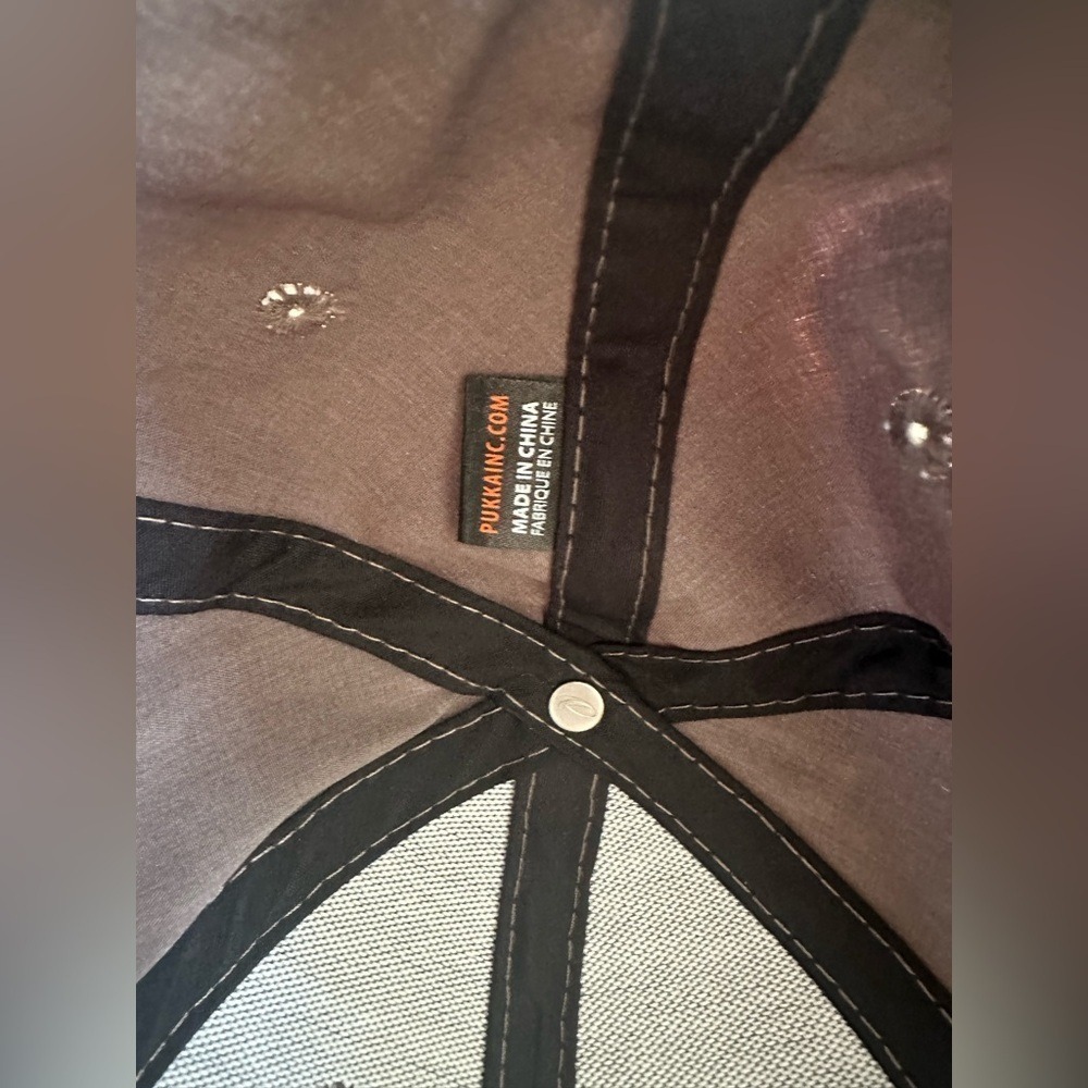 Pukka TriTech Tee It Up Fore Mental Health Golf Hat Gray Snapback SPF 30 Cap - Picture 8 of 15